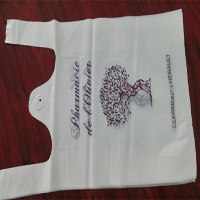 透明塑料背心袋po 彩印塑料